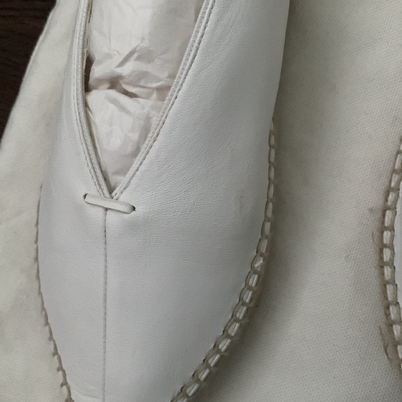 White Céline espadrilles with straps - Picture 5 of 5